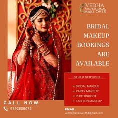 Vedha Professional MakeOver Bridal Makeup Services, Makeup 40, Special Occasion Makeup, Makeup Books, Beauty Makeover, Best Bridal Makeup, Best Makeup Artist, Photoshoot Makeup, Wedding Makeup Artist