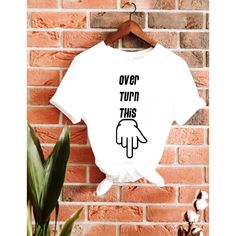 Pro Choice Women’s Rights White T-Shirt Style: “Over Turn This” Size: Adult Medium Color: White W/ Black Lettering Material: 78% Cotton / 22% Poly Flat Measurements Shoulders: 19” Armpit To Armpit: 22” Length: 27” New Custom Made / Ready To Ship Feminist Shirt, Women's Rights, Women’s Rights, Black Letter, Womens Rights, White Tshirt, White T, Shirt Style, Color White