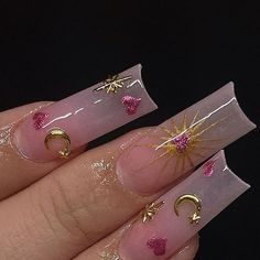 Cute Acrylic Pink Nails, Summer Gel X Nails, Flower Tattoos Back, Spring Acrylic Nail Designs, Pink Nails Spring, Spring Nails Inspiration, Pink Spring Nails, Spring Manicure, Girly Acrylic Nails