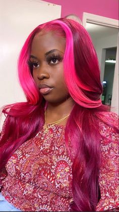 Hair Colorful, Catty Noir, Love Hair, Aesthetic Hair, Gorgeous Hair, 100 Human Hair