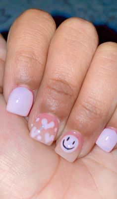 Little Kids Nail Designs Girls Easy, Cute Nails For Girls 10-12, Kid Nail Designs Easy, Girl Nails Kids, Kids Nails Cute Simple, Cute Nails For Kids, Kids Nail Designs, Girls Nail Designs, Nail Art For Kids