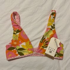 Billabong Reversible Bikini Top. Nwt. Size Small. Also Selling The Bottoms, Could Be Bundled. Pink Tropical Swimwear For Surfing, Pink Triangle Top Swimwear For Surfing, Beachy Pink Swimwear, Bra Friendly, Beachy Pink Swimwear Bra Friendly, Beachy Pink Swimwear Bra-friendly, Beachy Pink Bra-friendly Swimwear, Pink Triangle Top Swimwear With Bra Friendly Design, Pink Triangle Top Swimwear Bra Friendly, Pink Triangle Top Swimwear With Bra-friendly Design