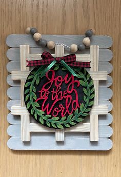 Wood Rounds, Christmas Crafts, Cricut, Wood, Christmas