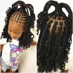 Lil Girl Braid Styles, Kids Braids, Cute Braided Hairstyles, Braided Cornrow Hairstyles