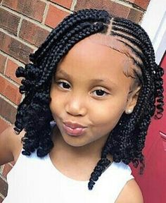 13th Birthday Hairstyles Black, Twist Hairstyle Kids, Kids Braids, Birthday Hairstyles