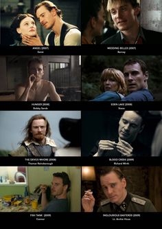 the many faces of actors in movies