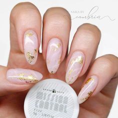 Pink Gold Foil Nails, Rose Gold Foil Nails, Pink Foil Nails, Golden Nail Art, Rose Quartz Nails, Stars Nails, Marble Nail Designs, Golden Nails