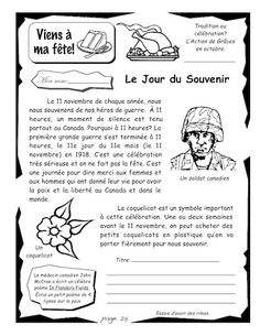 a paper with an image of a soldier and other things on it, including the words in