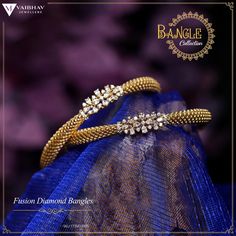 Kankanalu Gold Designs, Kada Bangles Gold Design, Diamond Bangles Indian, Bangle Design, Diamond Bangles, Diamond Bracelet Design, Diamond Pendants Designs