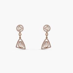 Simple Moissanite Silver Drop Earrings Silver Drop Earrings, Cz Stone, 925 Silver, Plating, Sparkle, Drop Earrings, Bracelet, Stone, Silver