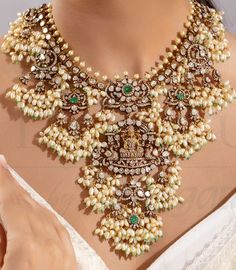 Guttapusalu Haram, Gold Haram, Simple Jewellery, Bridal Jewelery, Jewelry Set Design, Antique Bridal Jewelry, Antique Jewelry Indian, Bridal Fashion Jewelry, Indian Jewelry Sets