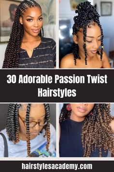 Looking for a fresh and fabulous way to style your hair? Check out our collection of 30 Adorable Passion Twist Hairstyles! Perfect for any season, passion twists offer a trendy and protective style that’s both versatile and low-maintenance. From bold and colorful twists to sleek and sophisticated looks, these hairstyles are sure to inspire your next hair transformation. Discover your new favorite style and embrace the beauty of passion twists today! #PassionTwists #NaturalHair #ProtectiveStyles #HairInspiration #TwistHairstyles #BlackGirlMagic #NaturalBeauty #HairGoals #HairstyleIdeas Chunky Passion Twists, Ombre Passion Twists, Passion Twists Short, Short Passion Twists Hairstyle, Shoulder Length Passion Twists, Passion Twist Styles, Twists Passion, Short Passion Twists, Passion Twists Hairstyle