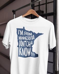 Show your love for the North Star state with this Bella+Canvas fit tee. Unisex sizing - see exact sizing in pictures.Designed and printed in Minneapolis | MN | USA• 100% combed and ring-spun cotton (heather colors contain polyester)• Fabric weight: 4.2 oz (142 g/m2)• Shoulder-to-shoulder taping• Side-seamed Crew Neck Top With Letter Print In Ring-spun Cotton, Crew Neck Tops With Text Print In Ring-spun Cotton, Crew Neck Top With Text Print In Ring-spun Cotton, Crew Neck Top With Text Print, Fan Apparel Slogan Crew Neck Top, Slogan Crew Neck Top For Fans, Fan Apparel Slogan Top, Fan Apparel T-shirt With Funny Text, Fan Apparel Short Sleeve T-shirt With Funny Text