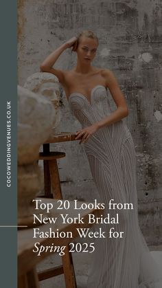 the top 20 looks from new york bridal fashion week for spring 2055