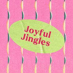 a piece of paper with the words joyful jungles on it