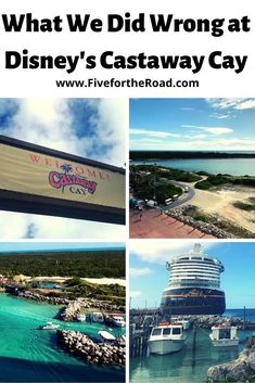 what we did wrong at disney's castaway cay