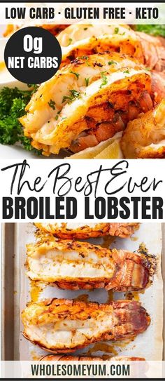 the best ever grilled lobster with low carb and gluen free keto