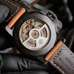 High-end Quality PanHigh-end Quality Panerai Luminor GMT Wrist. 44*16mm, Automatic Movement.erai Luminor Wrist. 44*16mm, Automatic Movement. Panerai Luminor Gmt, Panerai Luminor, Black Case, Solid Black, Black