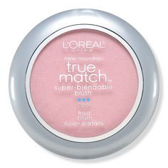 True Match Super Blendable Blush - TR MTCH SPR BLNDBL BLSH BBY BLSM C12BenefitsGive your cheeks a natural flush of colorSoft, powder texture goes on smooth and blends evenly into skin to naturally brighten your complexionFlawlessly complements your skin tone & undertone, leaving you with a natural flush of color to brighten your cheekbonesFeaturesAvailable in natural, true-to-you shades that precisely match your skin tone and undertone in warm, neutral, and coolSuper-blendable formula is oil-fre Best Drugstore Blush, Color For Fair Skin, Drugstore Blush, Loreal True Match, Hair Color For Fair Skin, Lipstick For Fair Skin, Lipstick Art, Super Hair, Cool Undertones