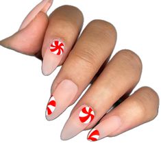 Peppermint Swirl Nails, Peppermint Nails, Birthday Nail Designs, Holiday Nails Winter, Nails Holiday, Abstract Nail Art, Holiday Nail Designs, Nails Winter, Nails Christmas