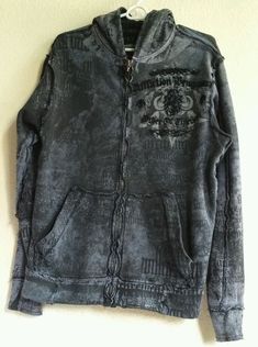 Affliction Style Clothing, Affliction Zip Up Hoodie, Affliction Zip Up, Affliction Clothing Mens, Alt Jacket, Affliction Outfits, Affliction Hoodie, Affliction Clothing, Mens Y2k