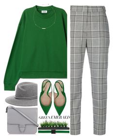 Casual Work Outfits, Looks Chic, Plaid Pants, 가을 패션, Work Outfits Women, Fall Fashion Outfits, Fashion Mode, Green Sweater, Business Casual Outfits