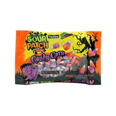 sour patch candy corn halloween treat bag