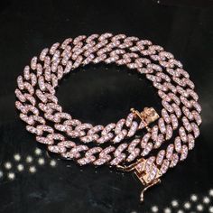 "VVS Cubic Zircon Iced Out Cuban Link Chain,Bling Pink Icy Diamond Necklace Miami Choker Chain Jewelry for Women,Personalized Gift for her 🏅it is a trendy baguette letter cubic zircon  font letter pendants.made of brass and cubic zircon  stones, White color stones 🏅Each Piece Comes With Chain 🏅Each Piece Packed with Gift Box 🏅100% Made to Order Handmade item Materials: AAAA Cubic Zirconia Stones, Brass Can be personalized Length of Chain: 16\"/18\"/20\"/24\" 🏅Birthday gift for her*Elegant g Party Necklaces With Cuban Link Chain, Round Cubic Zirconia Rhinestone Necklace With Chain, Crystal Cuban Link Necklace With Adjustable Chain, Chain Link Necklace With Bling For Gifts, Crystal Cuban Link Jewelry With Adjustable Chain, Pink Link Jewelry With Adjustable Chain, Pink Chain Link Necklace With Adjustable Chain, Pink Chain Link Necklace For Gift, Rose Gold Cuban Link Chain Necklaces