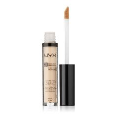 "NYX Cosmetics HD Concealer! It works just as well as NARS Creamy Concealer but for a fraction of the price! It’s lightweight, easy to blend, never creases, and it gives serious coverage. Normally, I do not buy drugstore makeup but this will be my go-to concealer from now on!" —kathleent4653c7389   Get it from Amazon for $5. Make Up Concealer, Nyx Concealer, Undereye Concealer, Best Under Eye Concealer, Sallow Skin, Color Lavanda, Best Concealer, Nyx Makeup, Liquid Concealer