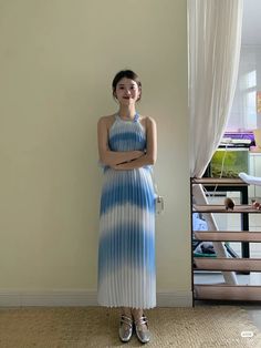 Model Clothes, Ethereal Dress, Girl Fits, Skirt Outfit, Dressy Outfits, Skirt Outfits, Korean Girl, Pretty Dresses, Knit Crochet