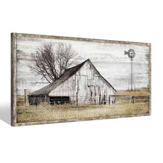 PRICES MAY VARY. Size: The aesthetic country wall art framed picture with a distressed sturdy wooden frame measures 48 x 24 inches overall. The rustic farmhouse wall decor picture is ideal for use as a decorative element in living room, bedroom, bathroom, office, kitchen, dining room, or hallway Rustic Design: A farmhouse wall art bedroom makes any space feel warm and welcoming. The natural wood grains on the weathered frame truly lend exceptional beauty and charm to the interior decorations. Th Barn Wall Art, Farm Wall Art, Artwork Decor, Scene Painting, Country Wall Art, Farmhouse Frames, Wood Artwork, Painting For Living Room