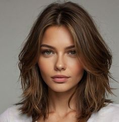 Short Shoulder Length Hair, Mom Hairstyles, Haircuts For Long Hair, Cut My Hair, Shoulder Length Hair