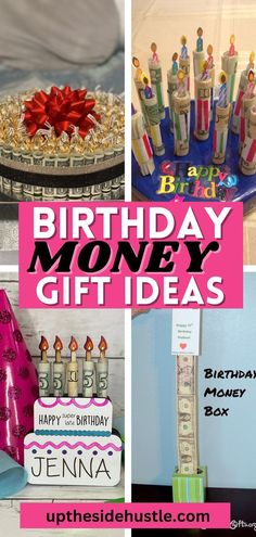 21 Fun & Creative Birthday Money Gift Ideas For Everyone Birthday Money Gift Ideas, Money Gift Ideas Birthday, Money Birthday Cake, Money Gift Ideas, Money Cake, Money Design, Creative Birthday