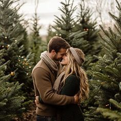 Ultimate Christmas Tree Farm Christmas Graphic December Pictures Instagram, Tree Farm Pictures Family, Woods Christmas Photoshoot, Christmas Trees Photoshoot, Field Christmas Pictures, Christmas Tree Farm Photo Shoot Couple Mini Sessions, Tree Lot Christmas Pictures, Christmas Photo Tree Farm