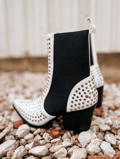 Check these half leather boots out with hammered silver stud embellishments and square heel boot (3cm-5cm). Zsazsa's ideal for the Spring/Autumn season! Heel Boot, Autumn Season, Hammered Silver, Silver Studs, Fall Season, Leather Boots, Heeled Boots, Embellishments, Square