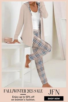 Get Exclusive 20% Off Now! CODE: GG20. Buy smart and save big with our limited-time women's clothing promotions. Shop now for timeless Grace and glamour. Casual Matching Set, Suit Set, Two Piece Set, Womens Plaid