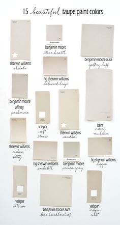 the different shades of paint that you can use to decorate your walls and floors with