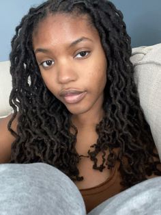 curly locs haircare Curly Locs, Hair Care Natural, Hair Concerns, Micellar Water, Locs Hairstyles, Care Hair, Brown Girl