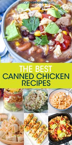 the best canned chicken recipes and how to cook them