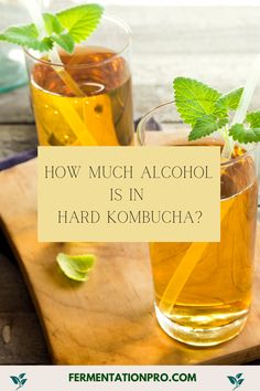 how much alcohol is in hard kombucha? - fermentationpro com