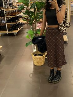 outfit ,, indie ,, fitspo ,, ideas ,, goth ,, grunge ,, cute ,, simple ,, dr martens ,, midi skirt Midi Skirt Chunky Boots, Dr Marten Boots Summer Outfit, Doc Martens Midi Skirt, Midi Dress Dr Martens, Denim Midi Skirt Doc Martens, Dr Martens Midi Skirt, Doc Martin Skirt Outfit, Long Skirt And Docs, Brown Midi Skirt Outfit Aesthetic