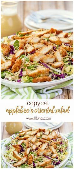 The Best Salad, Best Salad, Chicken Salad Recipe, Best Salad Recipes, Yummy Salad Recipes, Chow Mein, Think Food, Breaded Chicken