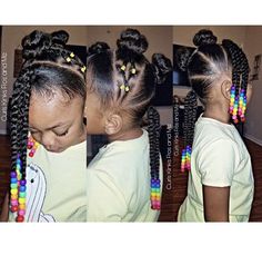 Kids Style Hair, Cute Toddler Hairstyles, Bantu Knot Out, Undercut Designs, Lil Girl Hairstyles, Kid Braid Styles, Hairstyles Natural, Toddler Hairstyles Girl, Natural Hairstyles For Kids