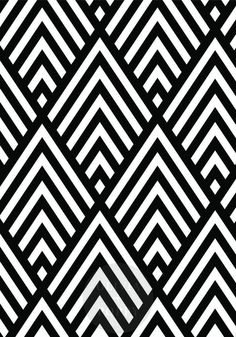 an abstract black and white background with diagonal lines in the form of zigzags