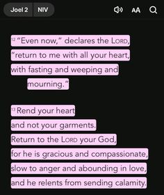 #jesus #god #bible #jesuslovesyou Joel 2:12-13, God Bible, Slow To Anger, God's Promises, Gods Timing, Bible Verse Wallpaper, Scripture Quotes Bible, Gods Grace, Jesus Is Lord