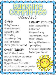 the sunshine community holiday party list