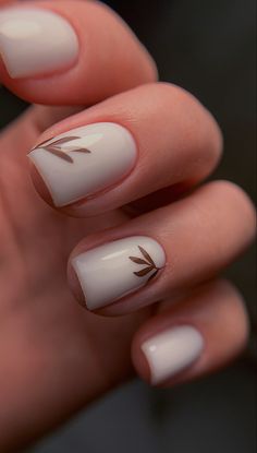 Money Nails, Beige Nails, Minimal Nails, Casual Nails, Blush Nails