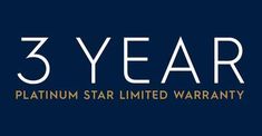 the logo for 3 year, a company that has been awarded with three star limited warrant