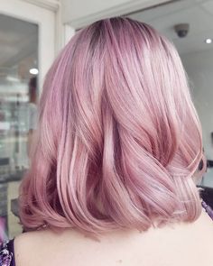 Pink hair = a summer vibe 🌞✌️💗 @kimberley_spireshairdressing  #ghd #ghdhairpro #pinkhair #pinkwaves #lobhair #lobhairstyle #candypinkwaves Lob Hairstyle, Colour Ideas, Colorful Hair, Light Hair, Dream Hair, Latest Hairstyles, Hair Colour, Pink Candy