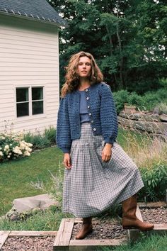 click the link for more tips Fall Dress With Sweater Outfit, Layered Fall Dress, Fall Fashion Skirt Outfits, Styling Sweaters Casual, Fall Korea Outfit, Sweaters And Maxi Skirts, Cottagecore Vintage Dress, Irish Countryside Outfit, Minimal Cottagecore Outfits